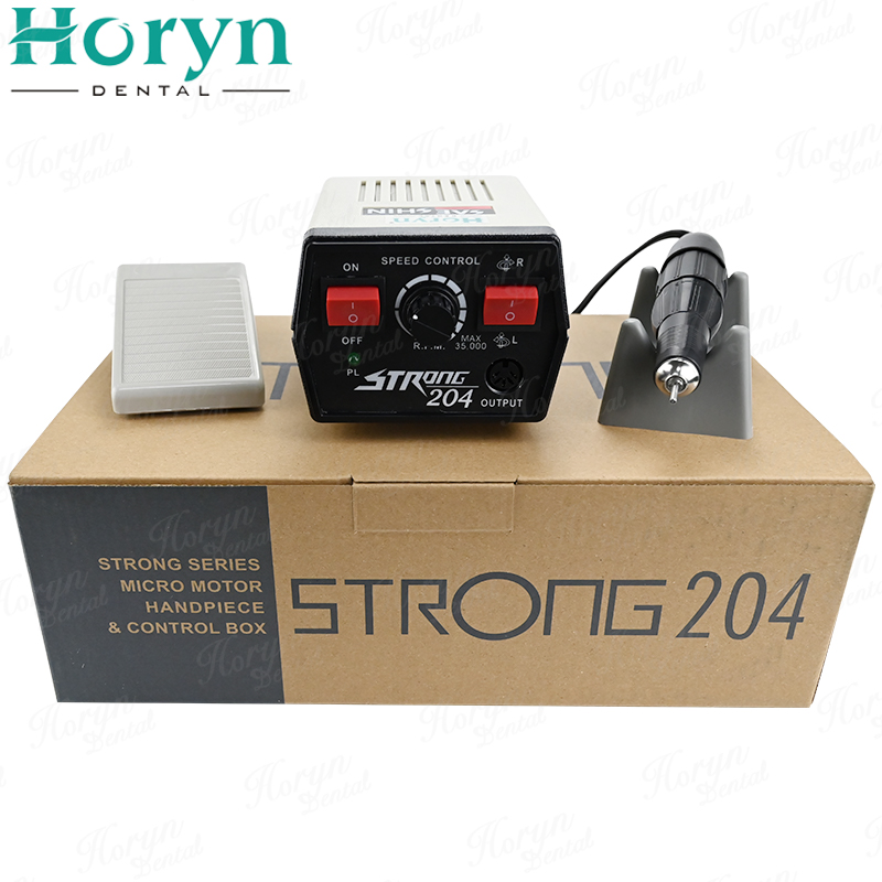 Nail Drill Machine - 65w forte 204 micro motor elétrico