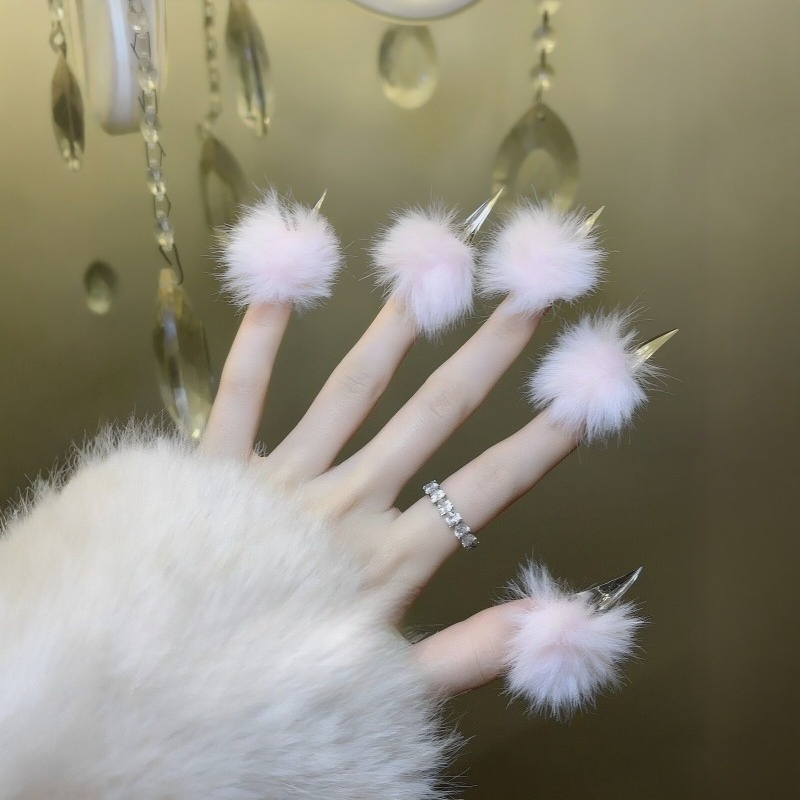 Nail Art Press On - Unhas postiças artesanais com design de