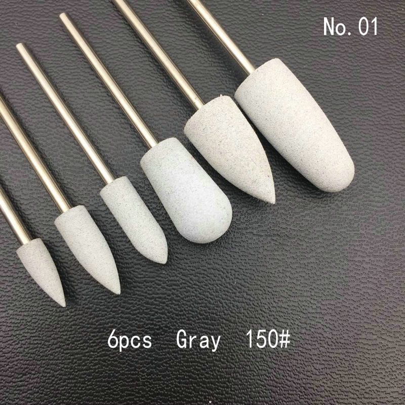 6 pçs/set Borracha Silicone Pr - Nail Drill Machine avaliação e preço
