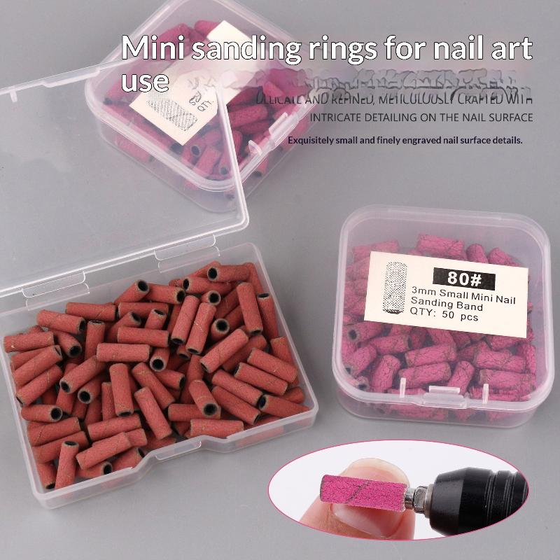 Kit de Anéis de Lixa Mini de 3 - Nail Drill Machine avaliação e preço