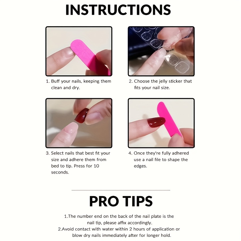 10 unidades de unhas postiças  - Nail Art Press On avaliação e preço
