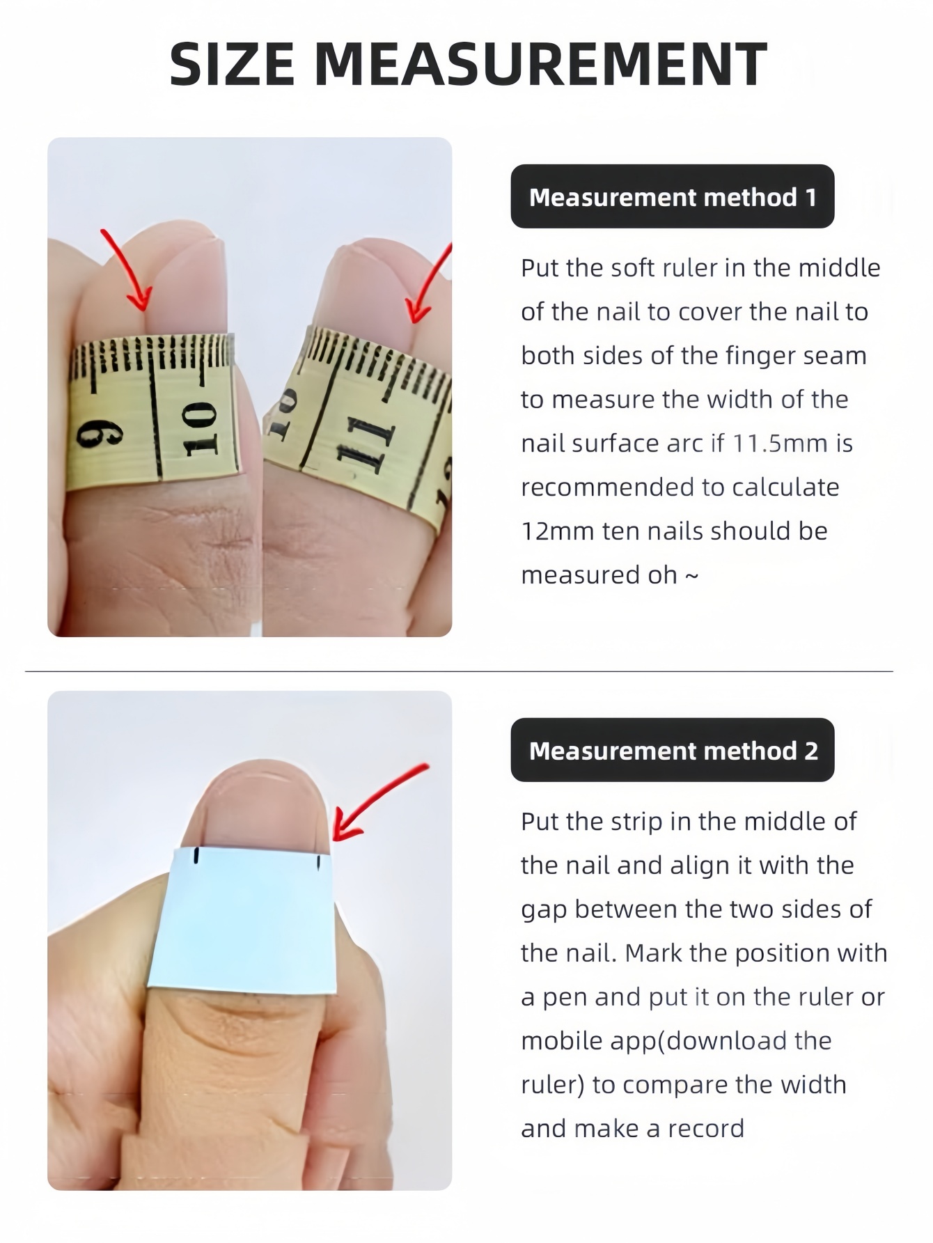 Conjunto de 10 peças de unhas  - Nail Art Press On avaliação e preço