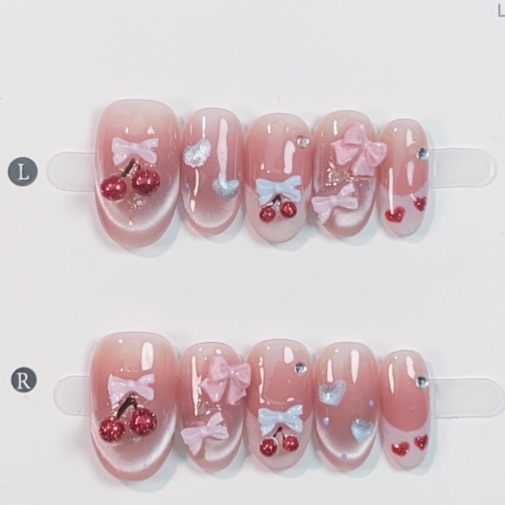 10 pçs olho de gato artesanal  - Nail Art Pink avaliação e preço
