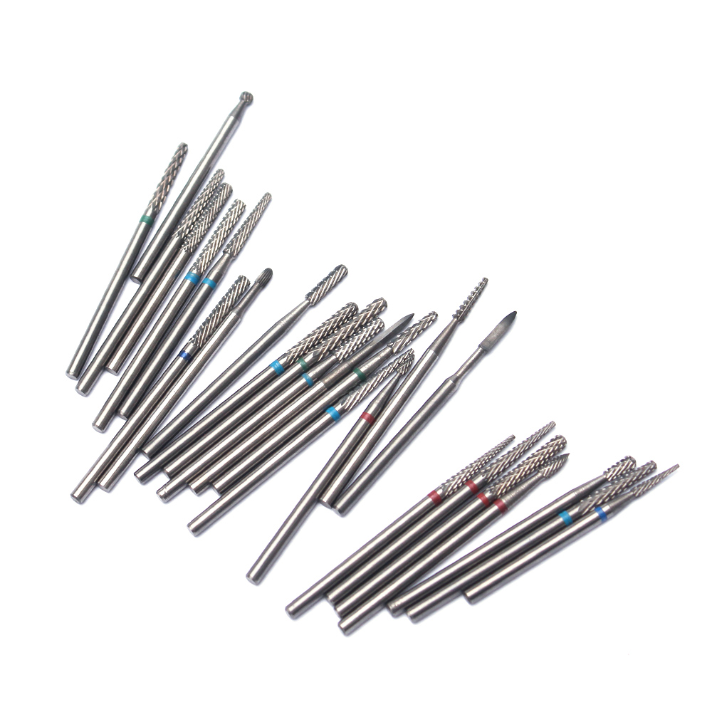 Brocas de manicure fresa corta - Nail Drill Machine avaliação e preço